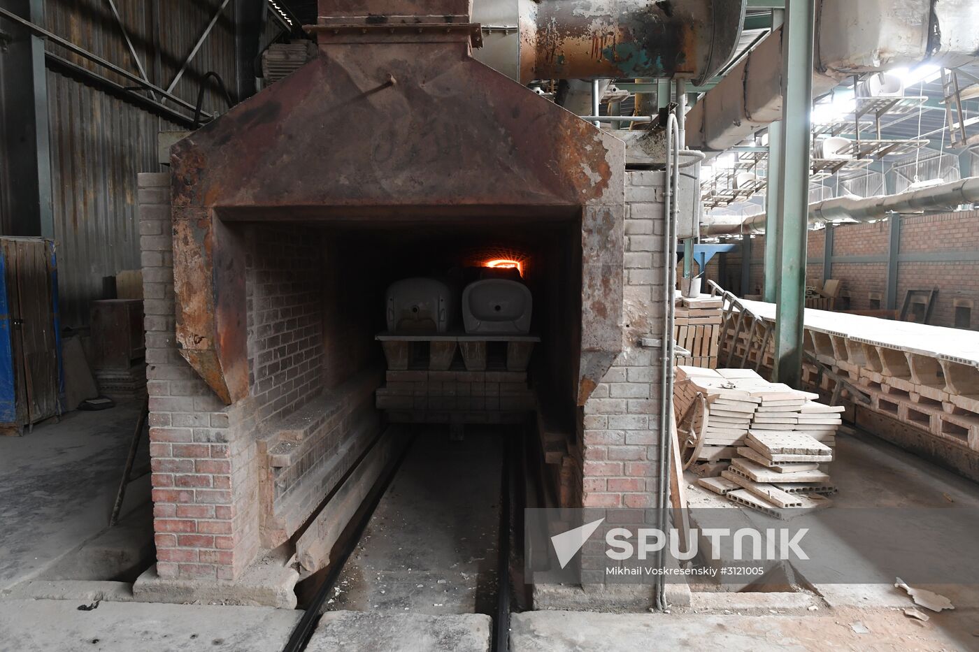 Ceramic ware production plant in Hama