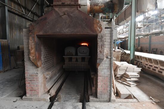 Ceramic ware production plant in Hama