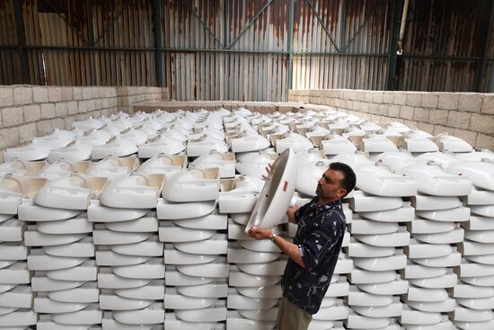 Ceramic ware production plant in Hama
