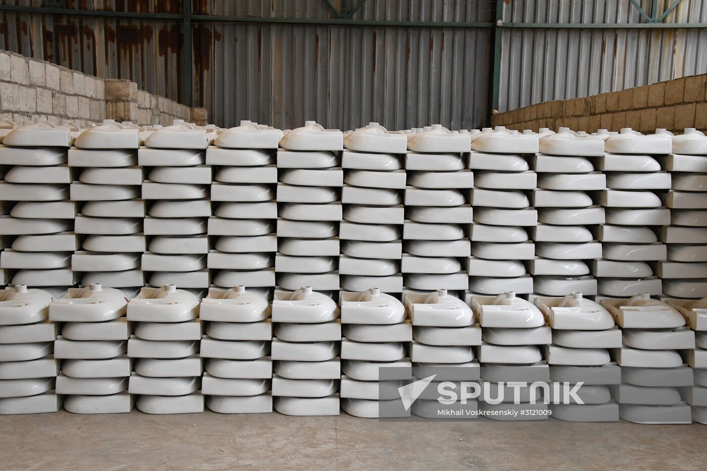 Ceramic ware production plant in Hama