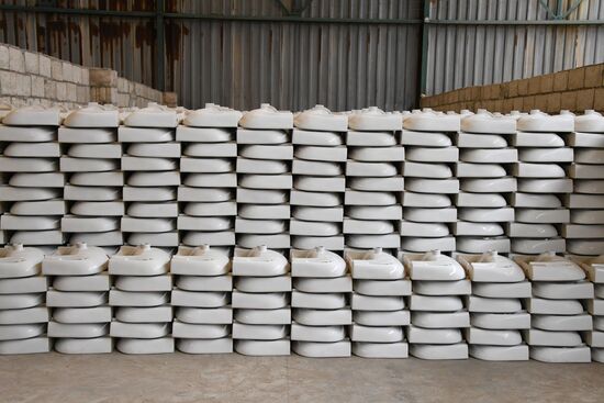 Ceramic ware production plant in Hama