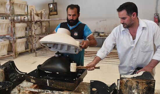Ceramic ware production plant in Hama