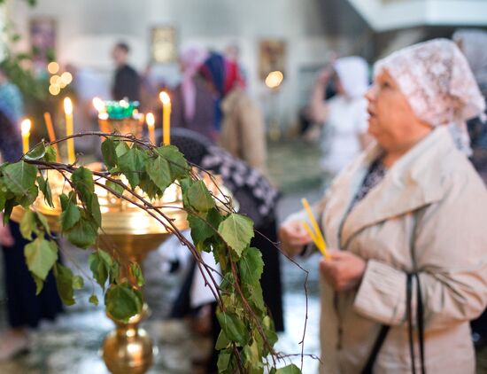 Trinity Sunday celebrated in Russian cities