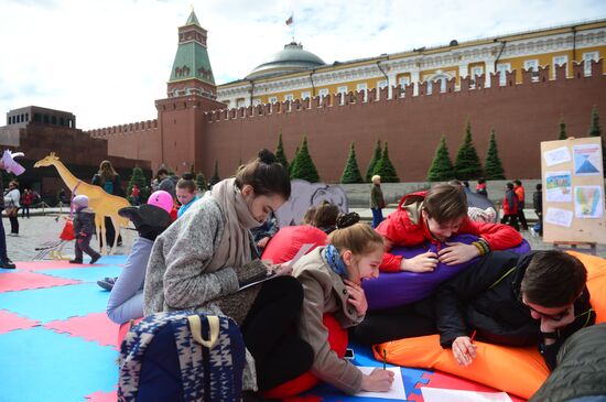 Red Square Book Festival. Day Two