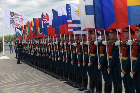 First Rifle Shooting World Championship. Day one