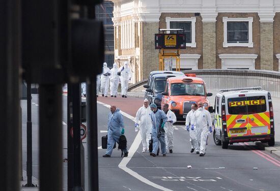 Terrorist attack sites in London