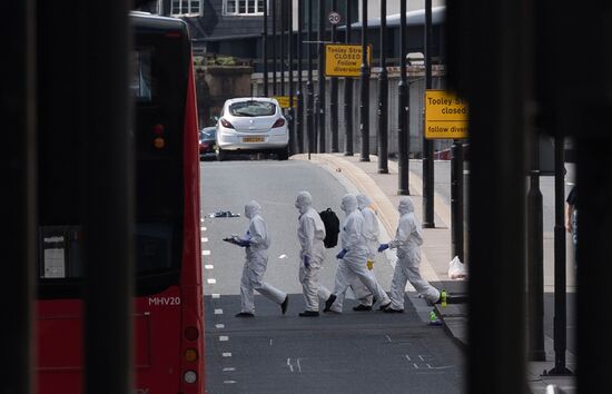 Terrorist attack sites in London