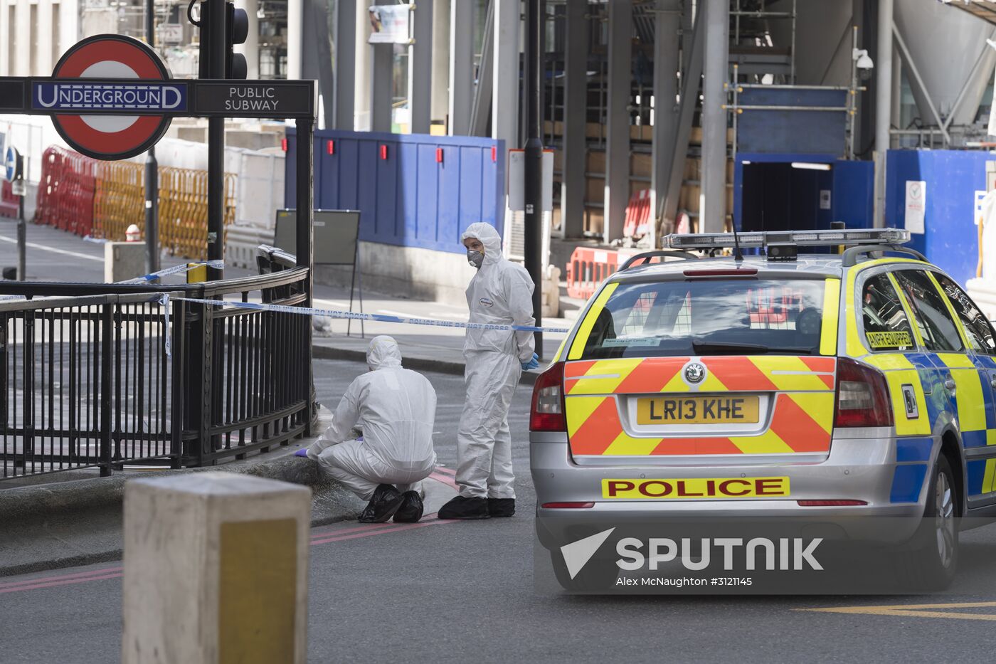 Terrorist attack sites in London