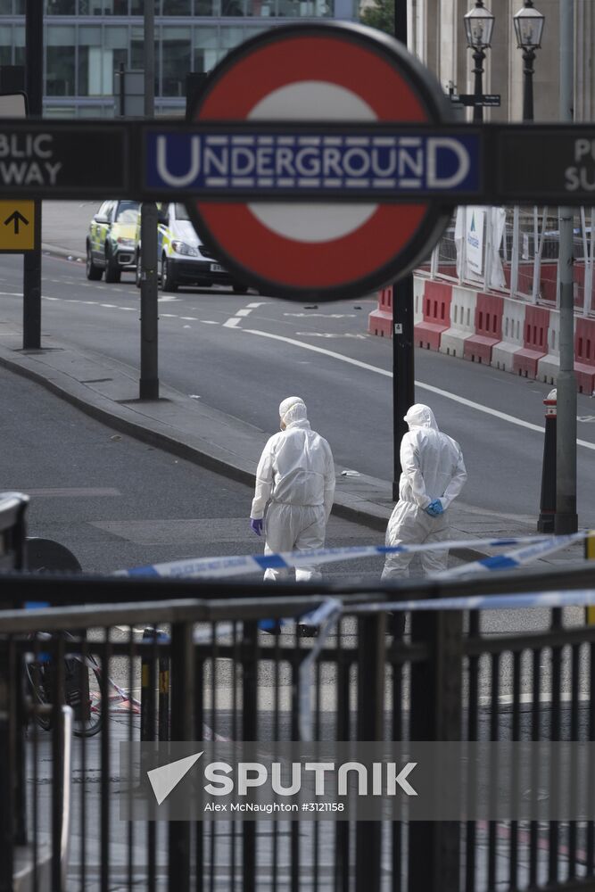 Terrorist attack sites in London