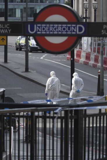 Terrorist attack sites in London