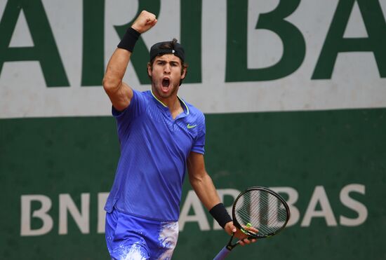 Tennis. Roland Garros. Day Eight