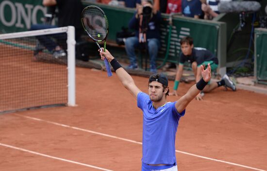 Tennis. Roland Garros. Day Eight