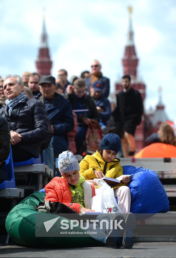 Red Square Book Festival. Day Two