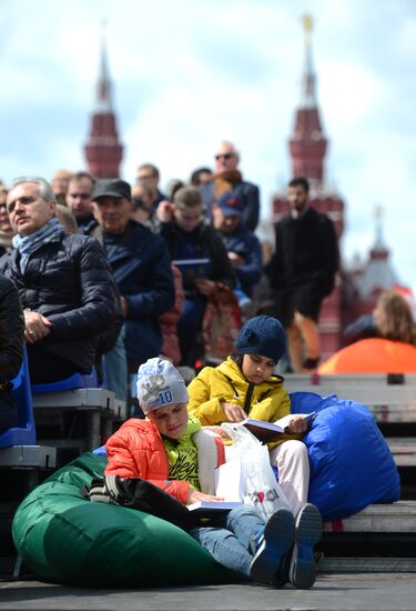 Red Square Book Festival. Day Two