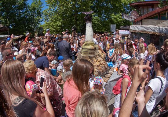 Crimean ice cream festival in Sevastopol