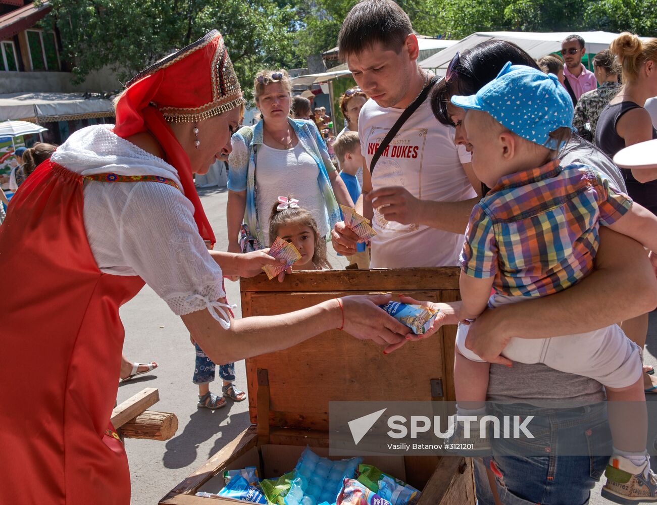 Crimean ice cream festival in Sevastopol