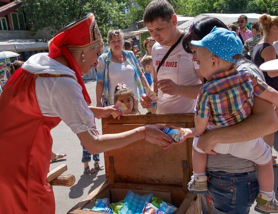 Crimean ice cream festival in Sevastopol