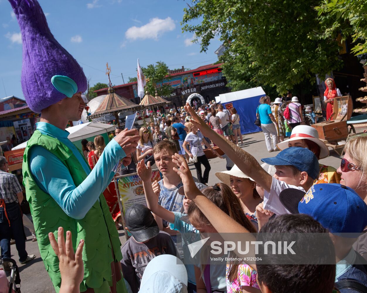 Crimean ice cream festival in Sevastopol