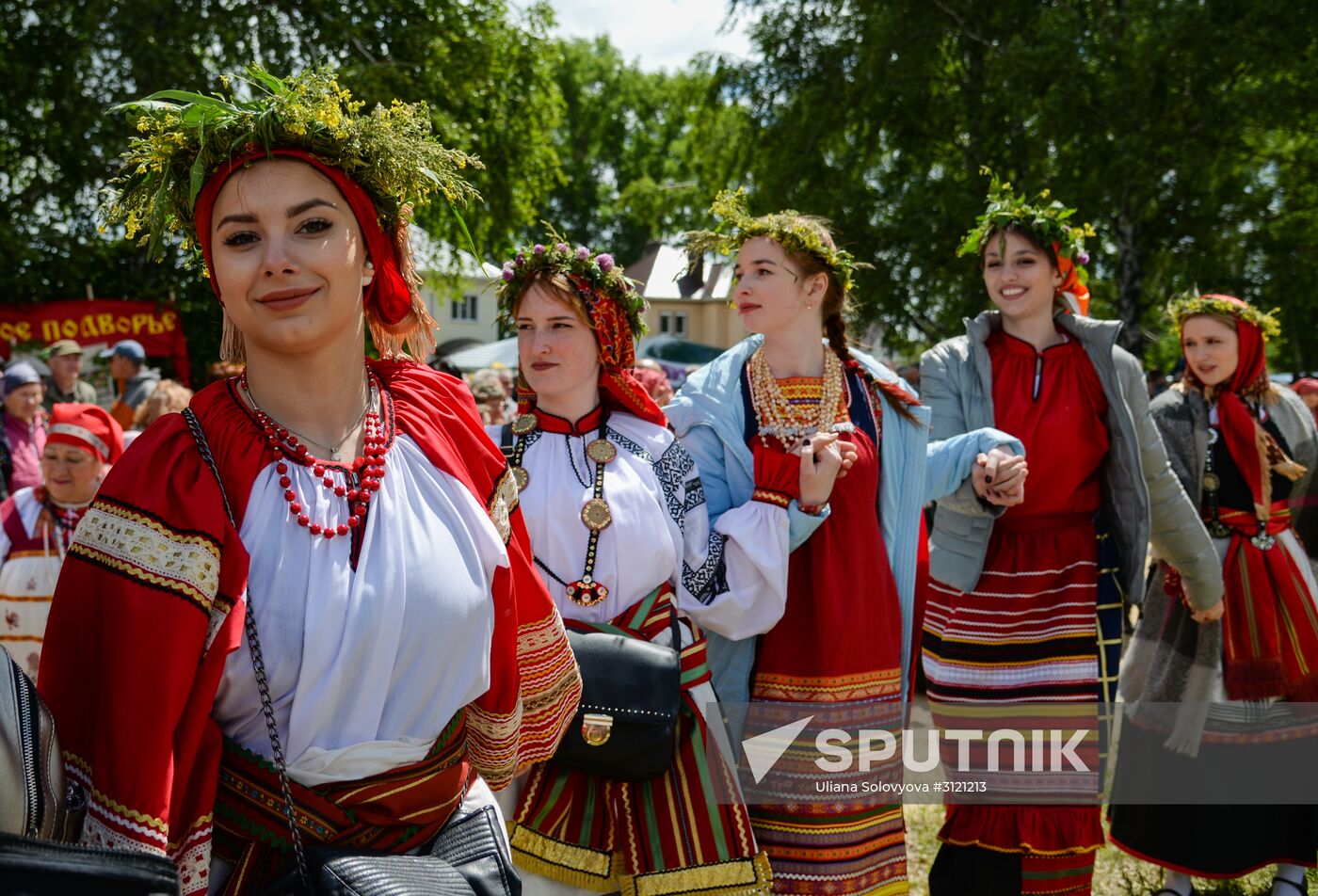 Slavic folk festival in Voronezh