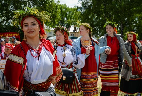 Slavic folk festival in Voronezh