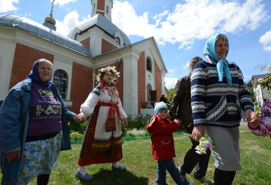 Trinity Sunday celebrated in Russian cities