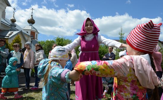 Trinity Sunday celebrated in Russian cities