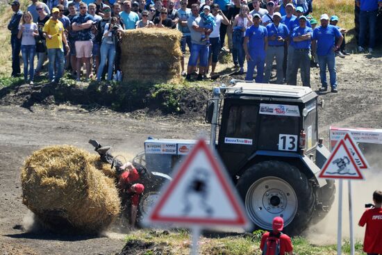 Bison Track Show tractor race in Rostov Region