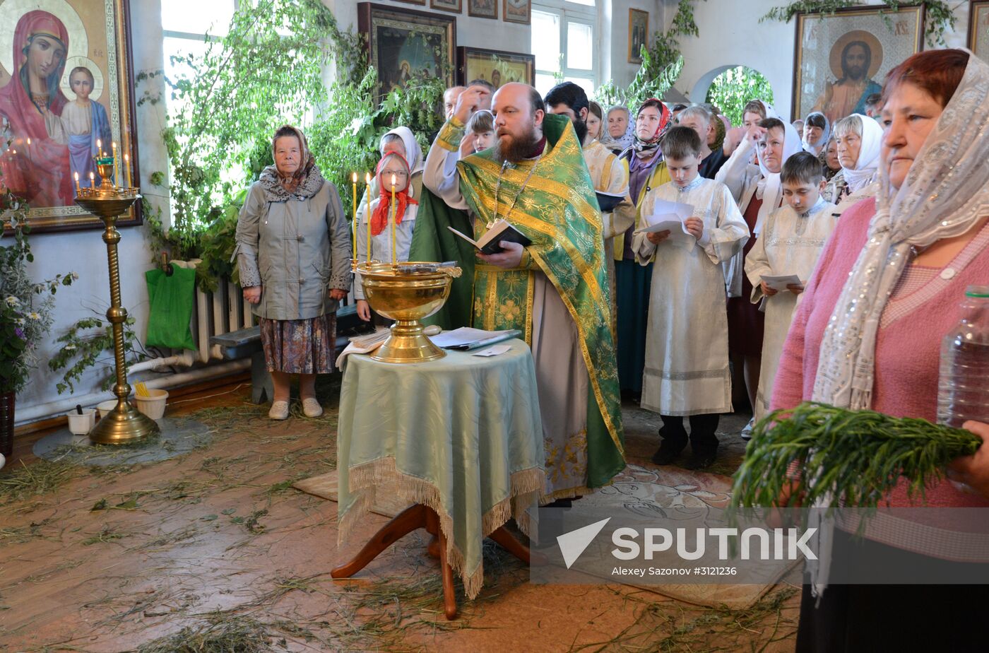 Trinity Sunday celebrated in Russian cities