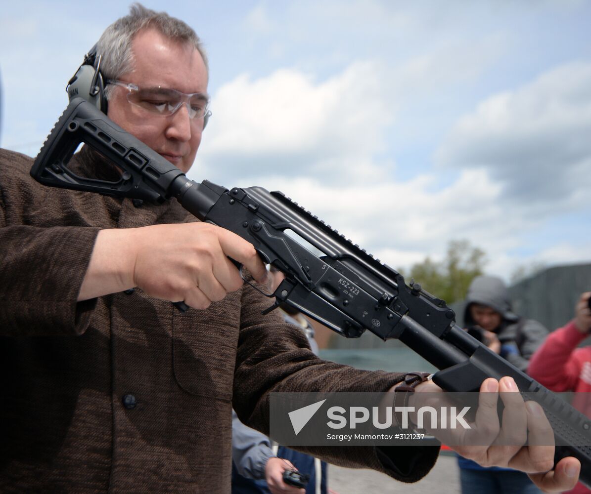 First Rifle Shooting World Championship. Day one