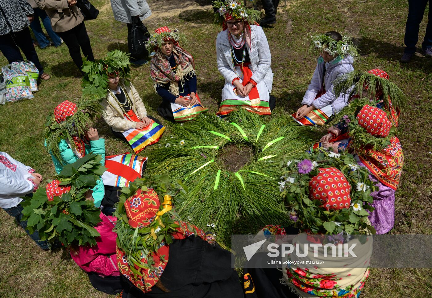 Slavic folk festival in Voronezh