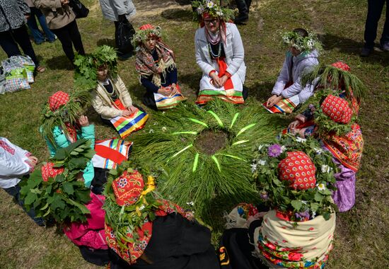 Slavic folk festival in Voronezh