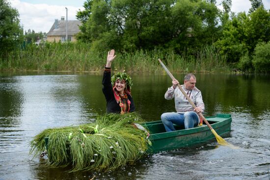 Slavic folk festival in Voronezh