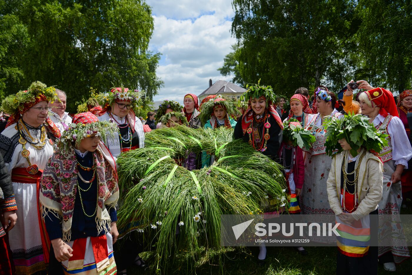 Slavic folk festival in Voronezh