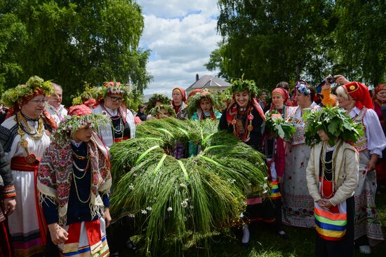 Slavic folk festival in Voronezh