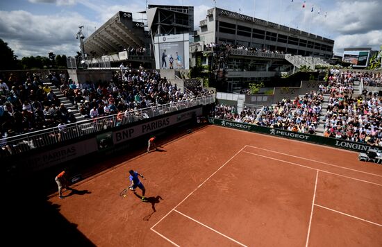 Tennis. Roland Garros. Day Eight