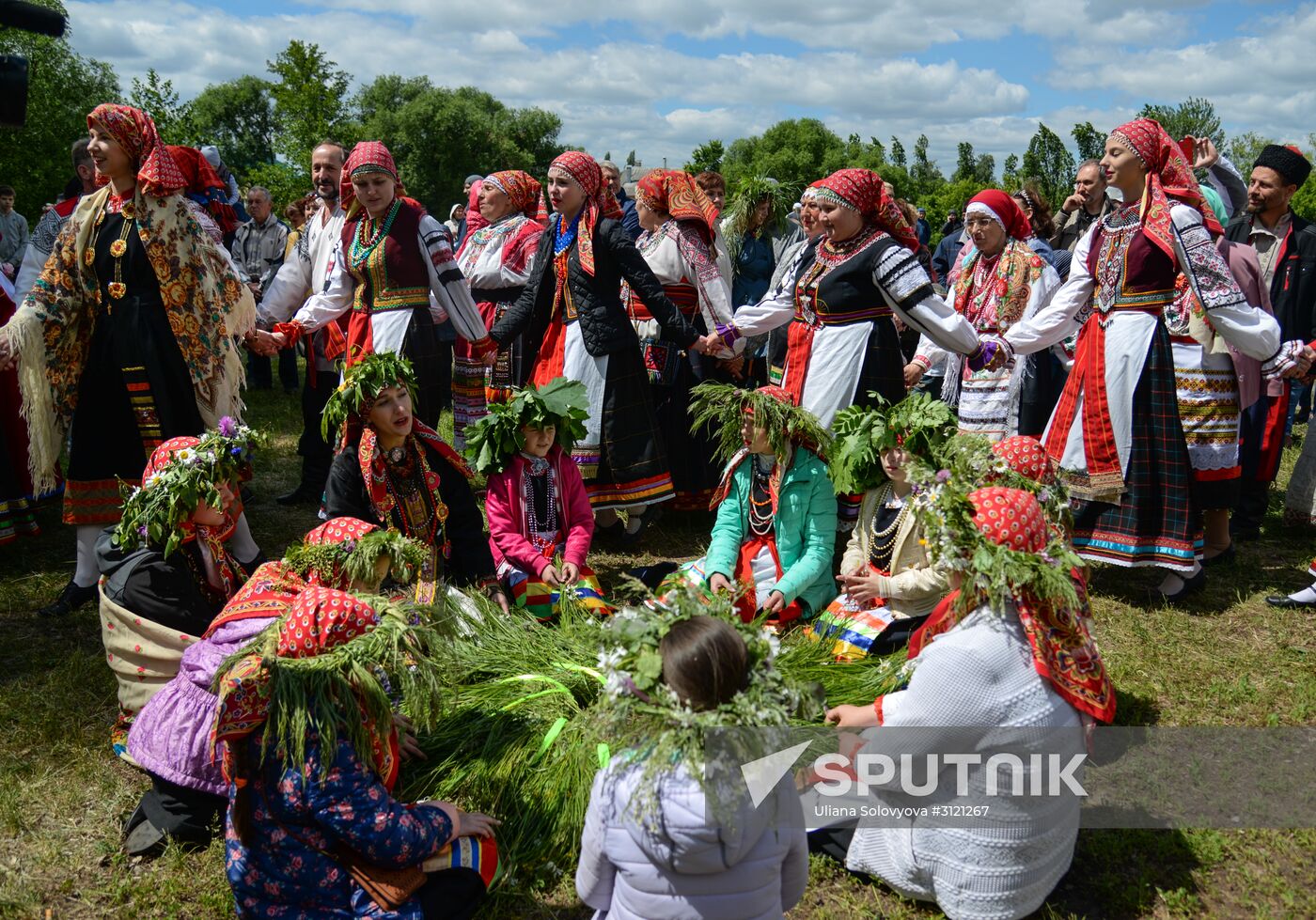 Slavic folk festival in Voronezh