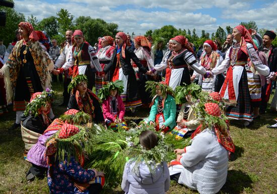 Slavic folk festival in Voronezh
