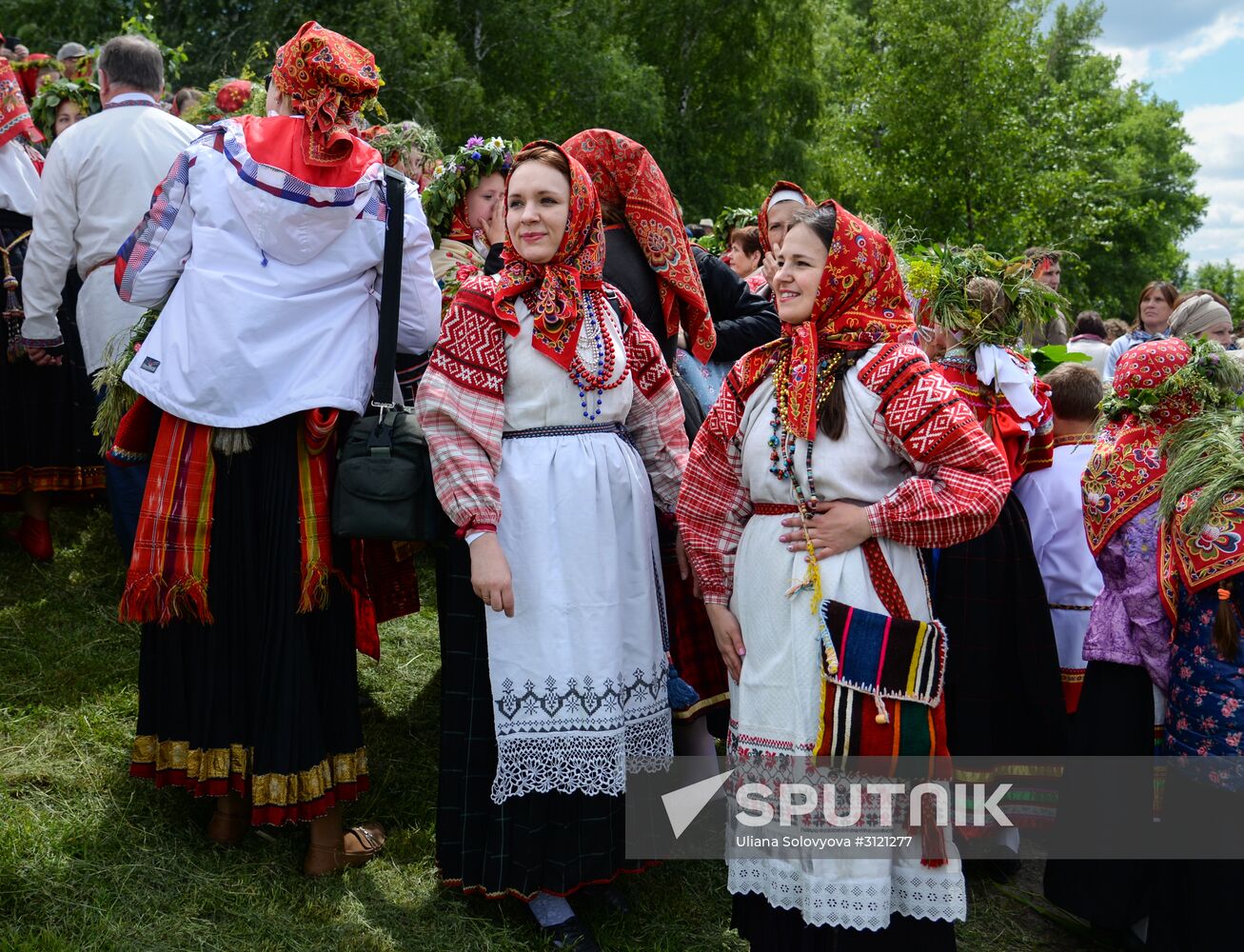 Slavic folk festival in Voronezh