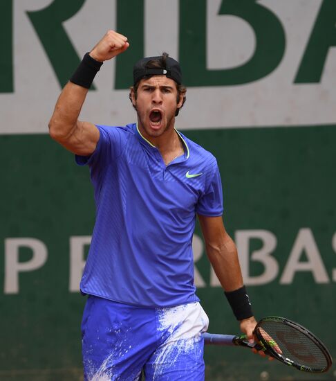 Tennis. Roland Garros. Day Eight