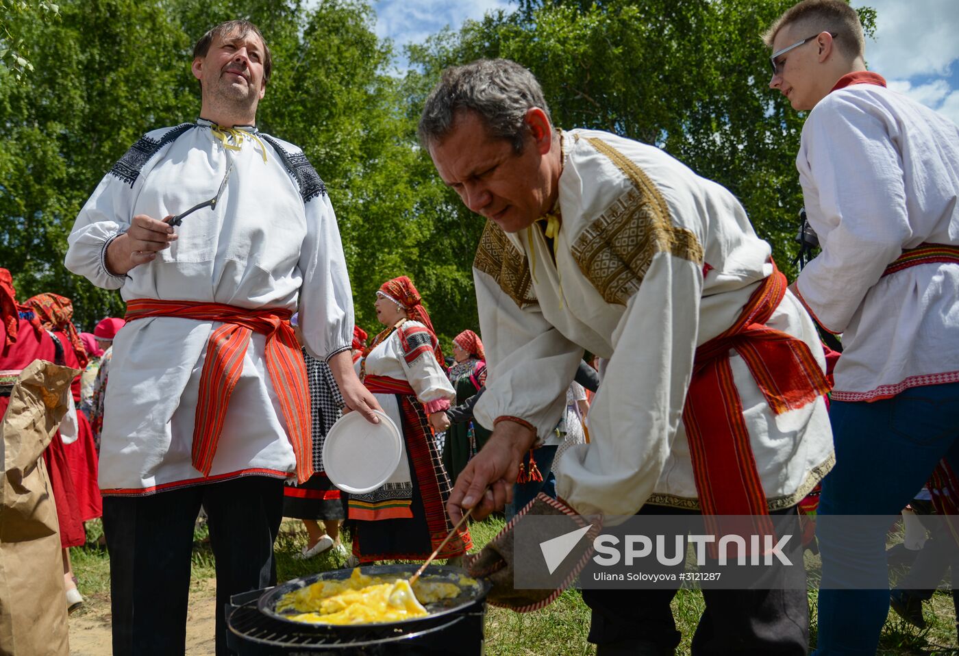 Slavic folk festival in Voronezh