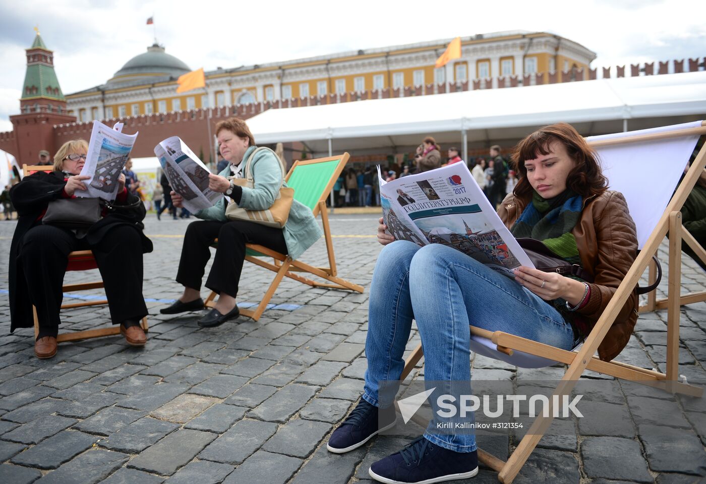 Red Square Book Festival. Day Two