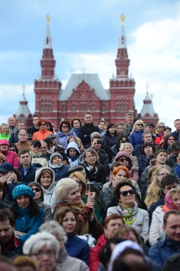 Red Square Book Festival. Day Two