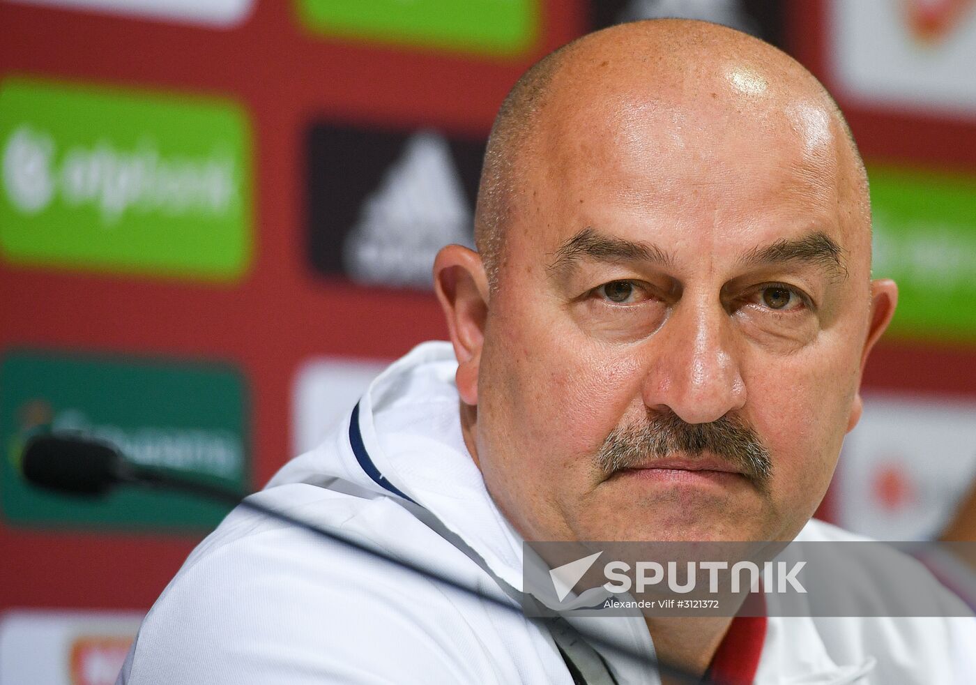 Russian national football team holds training session