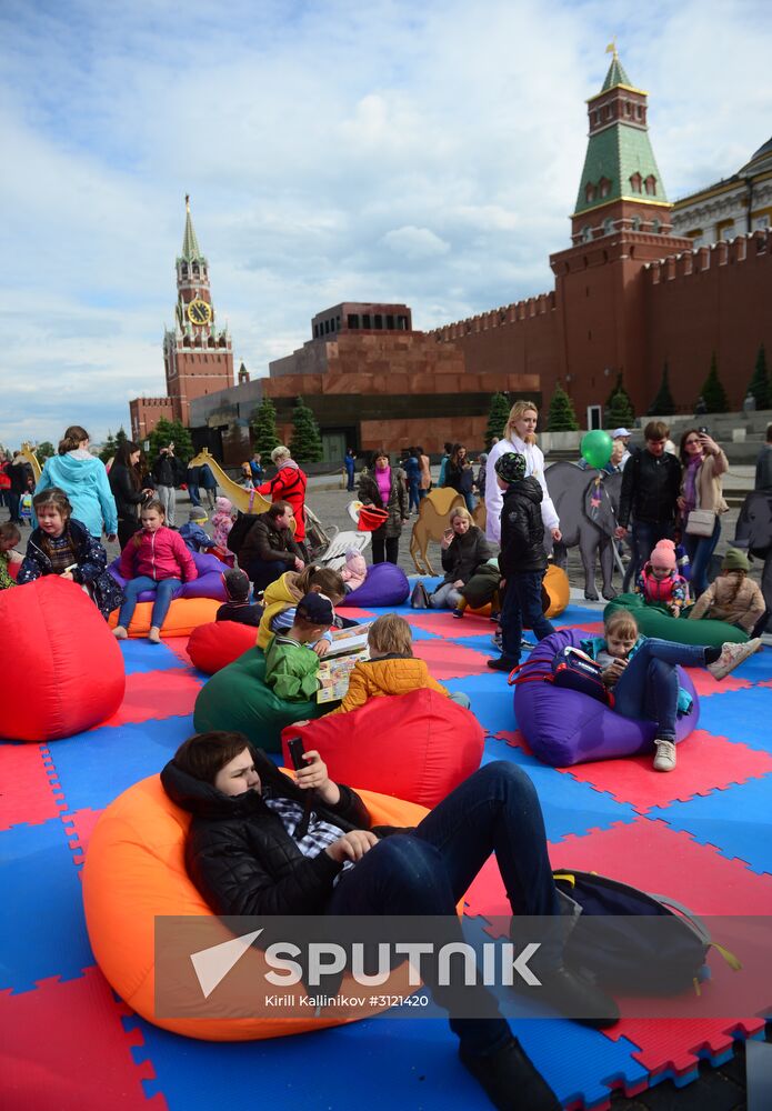 Red Square Book Festival. Day Two