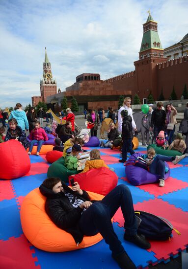 Red Square Book Festival. Day Two