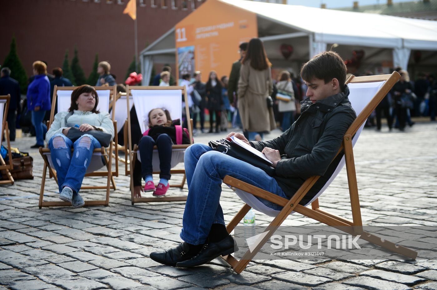 Red Square Book Festival. Day Two