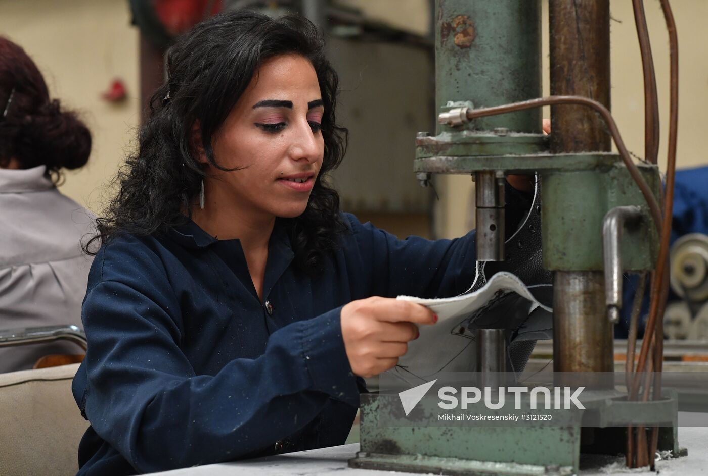 Shoe factory in Syrian Hama Governorate