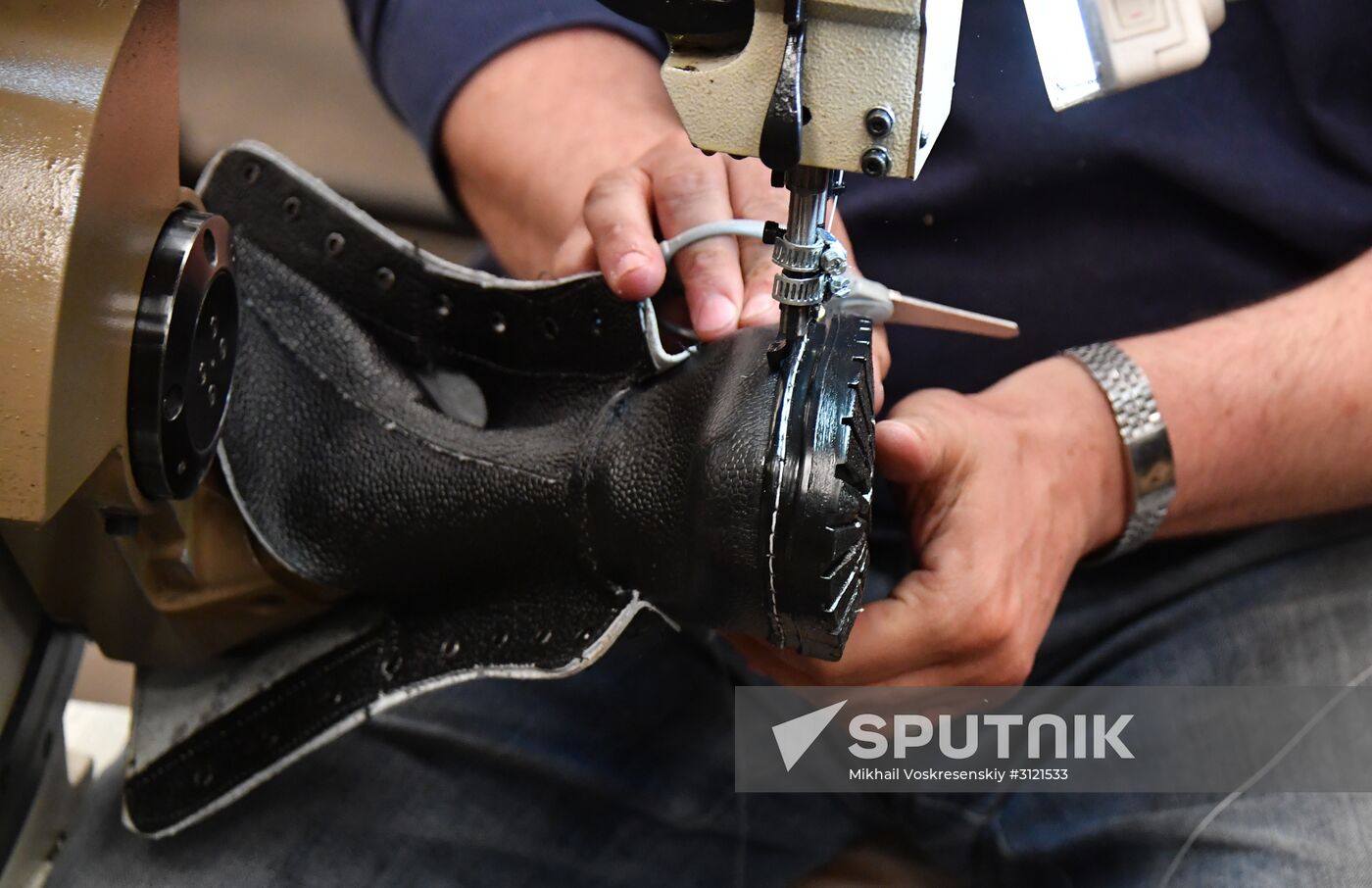 Shoe factory in Syrian Hama Governorate