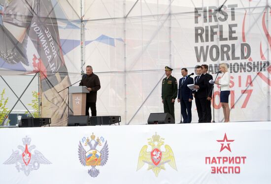 First Rifle Shooting World Championship. Day one