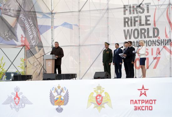 First Rifle Shooting World Championship. Day one